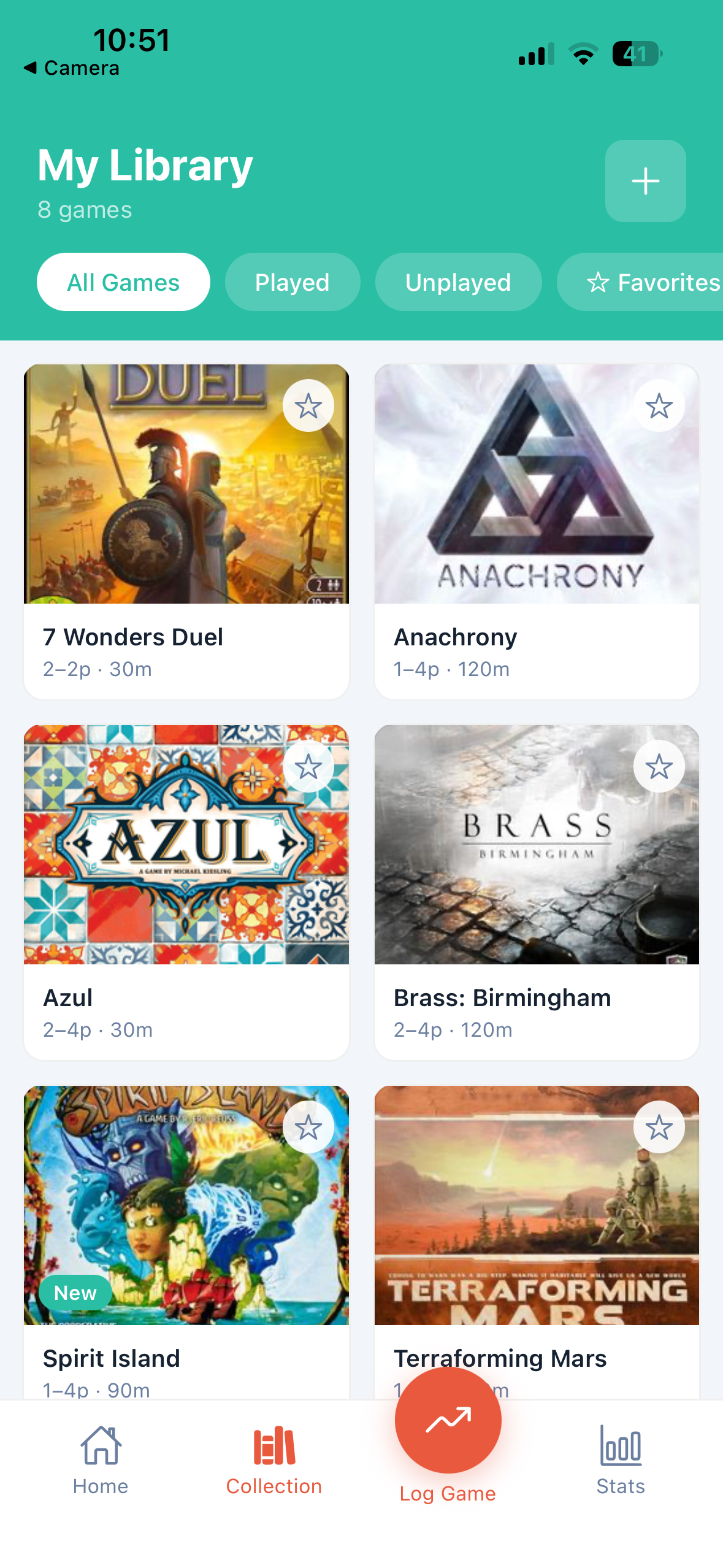 Collection at a glance